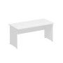 Комфорт К 104 (белый премиум) Стол рабочий