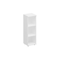 Комфорт К 425 (белый премиум) Стеллаж средний узкий