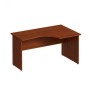 Комфорт К 122 (французский орех) Стол эргономичный правый