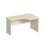 Комфорт К 122 (дуб шамони) Стол эргономичный правый