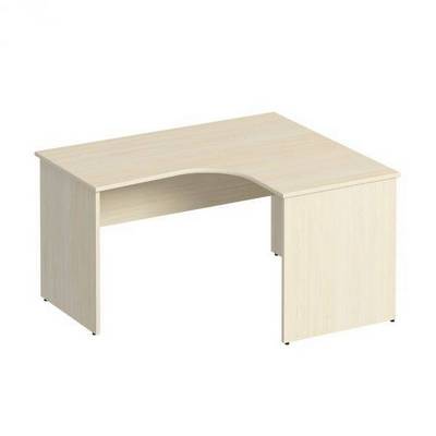 Комфорт К 124 (дуб шамони) Стол эргономичный правый