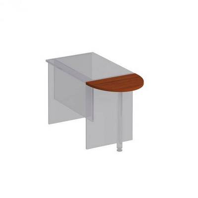 Комфорт К 201 (французский орех) Приставка к столу без опоры