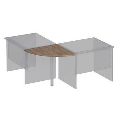 Комфорт К 205 (дуб шамони темный) Угловой сегмент