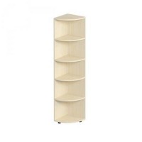 Комфорт К 427 (дуб шамони) Стеллаж высокий угловой