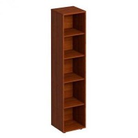Комфорт К 428 (французский орех) Стеллаж высокий узкий
