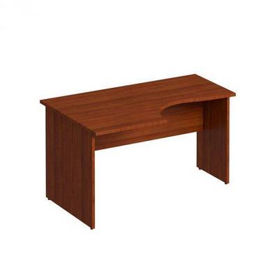 Комфорт К 132 (французский орех) Стол эргономичный левый