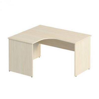 Комфорт К 134 (дуб шамони) Стол эргономичный левый