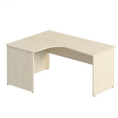 Комфорт К 135 (дуб шамони) Стол эргономичный левый