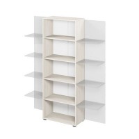 Lemo L-641 (Сосна Скандинавия) Стеллаж дополнительный