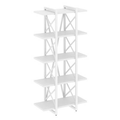 Loft VR.L-MST.O-5.4V (Белый бриллиант/Белый) Стеллаж на регулируемых опорах - 5полок