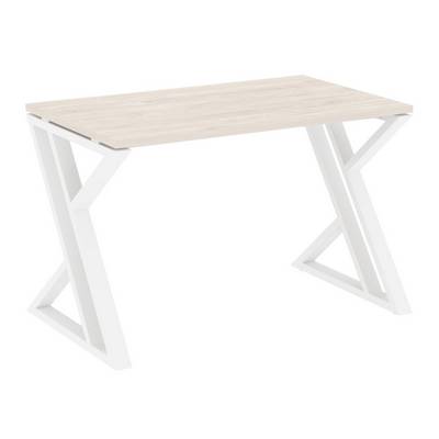 Loft VR.L-SRZ-2.7 (Денвер светлый/Белый) Стол рабочий, на Z-образных опорах