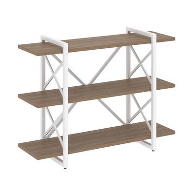 Loft VR.L-MST.O-3.8V (Дуб аризона/Белый) Стеллаж на регулируемых опорах - 3 полки