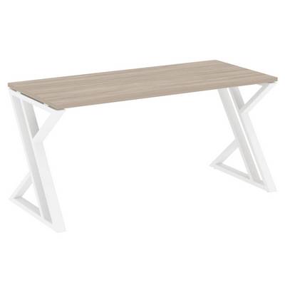 Loft VR.L-SRZ-4.7 (Дуб аттик/Белый) Стол рабочий, на Z-образных опорах