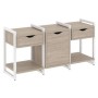 Loft VR.L-TN-6.O (Дуб аттик/Белый) Тумба на регулируемых опорах наборная