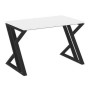 Loft VR.L-SRZ-2.7 (Белый бриллиант/Черный) Стол рабочий, на Z-образных опорах