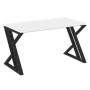 Loft VR.L-SRZ-3.7 (Белый бриллиант/Черный) Стол рабочий, на Z-образных опорах