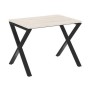 Loft VR.L-SRX-1.7 (Денвер светлый/Черный) Стол рабочий, на X-образных опорах