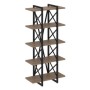 Loft VR.L-MST.O-5.4V (Дуб аризона/Черный) Стеллаж на регулируемых опорах - 5полок