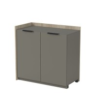 Магнетик 15ТР-Н.809 (Okwood/Terra) Модуль тумбы распашной, НАЧАЛЬНЫЙ