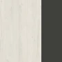 40БО.СП-3 (Дуб наварра/Антрацит) Стол письменный на О-образном м/к