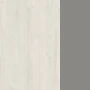 40БО.СП-4 (Дуб наварра/Серый) Стол письменный на О-образном м/к