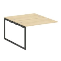 Metal System Quattro 4x4 40БО.ПРС-СП-2.2 (Акация лорка/Антрацит) Проходной наборный элемент рабочей станции на О-образном м/к