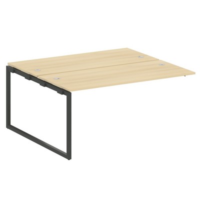 Metal System Quattro 4x4 40БО.ПРС-СП-2.4 (Акация лорка/Антрацит) Проходной наборный элемент рабочей станции на О-образном м/к