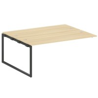 Metal System Quattro 4x4 40БО.ПРС-СП-2.5 (Акация лорка/Антрацит) Проходной наборный элемент рабочей станции на О-образном м/к