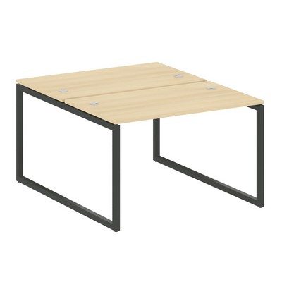 Metal System Quattro 4x4 40БО.РАС-СП-2.2 (Акация лорка/Антрацит) Рабочая станция на О-образном м/к