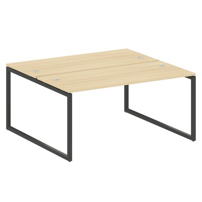 Metal System Quattro 4x4 40БО.РАС-СП-2.4 (Акация лорка/Антрацит) Рабочая станция на О-образном м/к