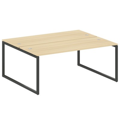 Metal System Quattro 4x4 40БО.РАС-СП-2.5 (Акация лорка/Антрацит) Рабочая станция на О-образном м/к