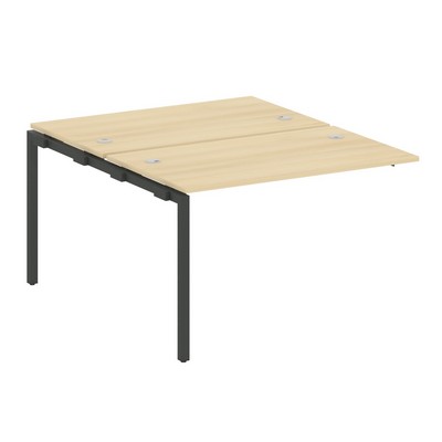 Metal System Quattro 4x4 40БП.ПРС-СП-2.2 (Акация лорка/Антрацит) Проходной наборный элемент рабочей станции на П-образном м/к