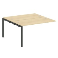 Metal System Quattro 4x4 40БП.ПРС-СП-2.3 (Акация лорка/Антрацит) Проходной наборный элемент рабочей станции на П-образном м/к