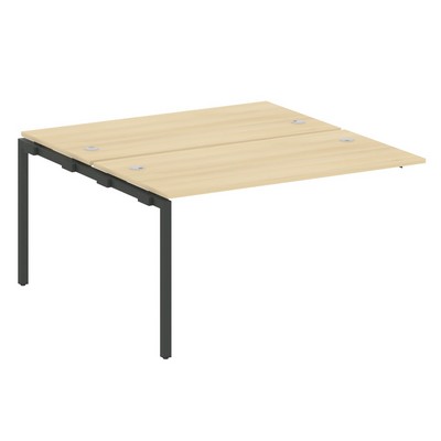 Metal System Quattro 4x4 40БП.ПРС-СП-2.3 (Акация лорка/Антрацит) Проходной наборный элемент рабочей станции на П-образном м/к