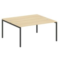 Metal System Quattro 4x4 40БП.РАС-СП-2.4 (Акация лорка/Антрацит) Рабочая станция на П-образном м/к