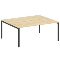 Metal System Quattro 4x4 40БП.РАС-СП-2.5 (Акация лорка/Антрацит) Рабочая станция на П-образном м/к