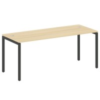 Metal System Quattro 4x4 40БП.СП-5 (Акация лорка/Антрацит) Стол письменный на П-образном м/к