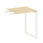 40БО.ПР-1 (Акация лорка/Белый) Приставной элемент на О-образном м/к