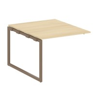 Metal System Quattro 4x4 40БО.ППРГ-1 (Акация лорка/Мокко) Проходной наборный элемент переговорного стола на О-образном м/к