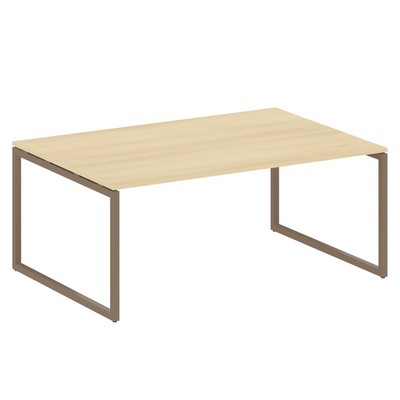 Metal System Quattro 4x4 40БО.ПРГ-1.5 (Акация лорка/Мокко) Переговорный стол, 1 столешница на О-образном м/к