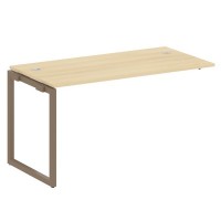 Metal System Quattro 4x4 40БО.ПРС-СП-1.3 (Акация лорка/Мокко) Проходной наборный элемент рабочей станции на О-образном м/к