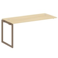 Metal System Quattro 4x4 40БО.ПРС-СП-1.4 (Акация лорка/Мокко) Проходной наборный элемент рабочей станции на О-образном м/к