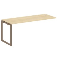 Metal System Quattro 4x4 40БО.ПРС-СП-1.5 (Акация лорка/Мокко) Проходной наборный элемент рабочей станции на О-образном м/к