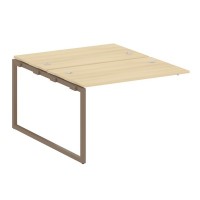 Metal System Quattro 4x4 40БО.ПРС-СП-2.2 (Акация лорка/Мокко) Проходной наборный элемент рабочей станции на О-образном м/к