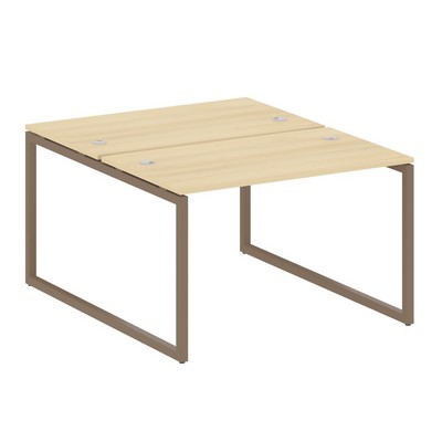 Metal System Quattro 4x4 40БО.РАС-СП-2.2 (Акация лорка/Мокко) Рабочая станция на О-образном м/к