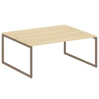 Metal System Quattro 4x4 40БО.РАС-СП-2.5 (Акация лорка/Мокко) Рабочая станция на О-образном м/к