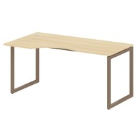 Metal System Quattro 4x4 40БО.СА-1 Л (Акация лорка/Мокко) Стол криволинейный левый на О-образном м/к