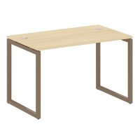 Metal System Quattro 4x4 40БО.СП-2 (Акация лорка/Мокко) Стол письменный на О-образном м/к