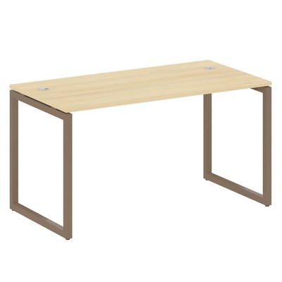 Metal System Quattro 4x4 40БО.СП-3 (Акация лорка/Мокко) Стол письменный на О-образном м/к