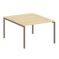 Metal System Quattro 4x4 40БП.РАС-СП-2.2 (Акация лорка/Мокко) Рабочая станция на П-образном м/к